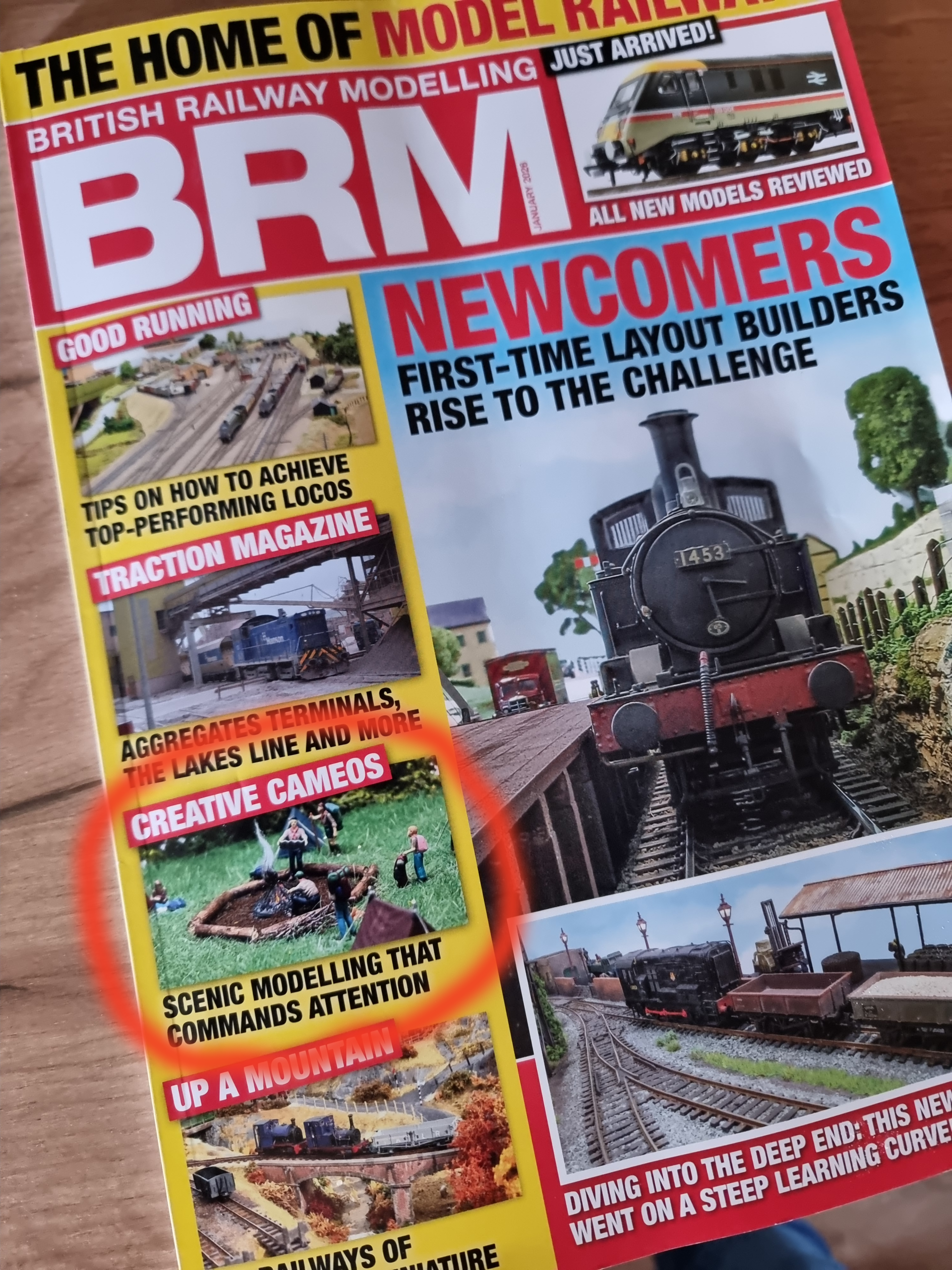 British Railway Modelling magazine January cover