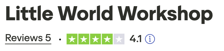 Trustpilot — 4.1 stars, 5 reviews
